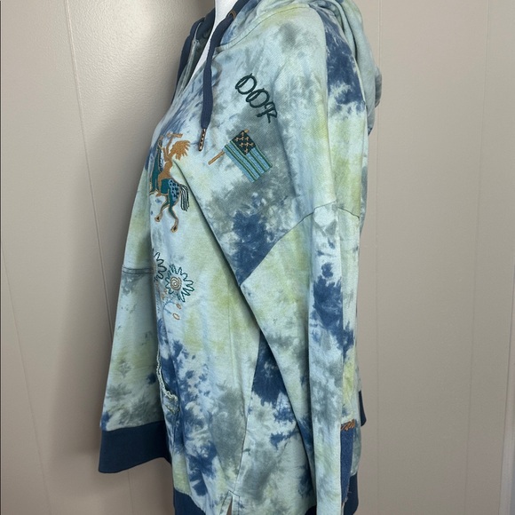 Double D Ranch I Learn to Embroidery Hoodie - Picture 15 of 16